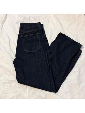 Abercrombie & Fitch Dark Wash High Rise Loose Jeans